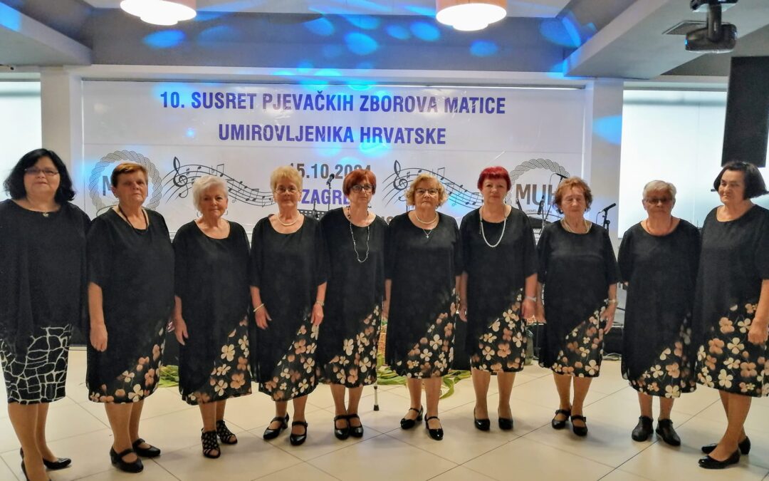 10. susret pjevačkih zborova Matice umirovljenika Hrvatske
