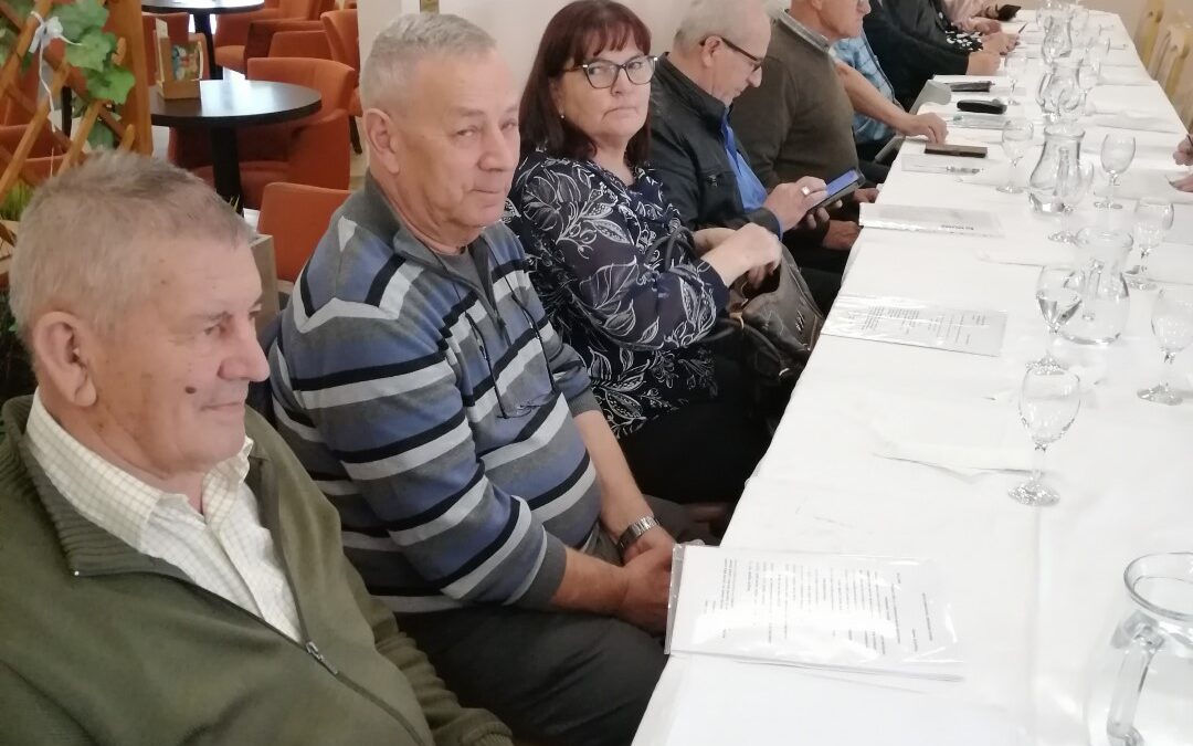 U restoranu KTC-a u Čakovcu održana je sjednica Odbora Kase uzajamne solidarne pomoći za pogrebninu i sjednica