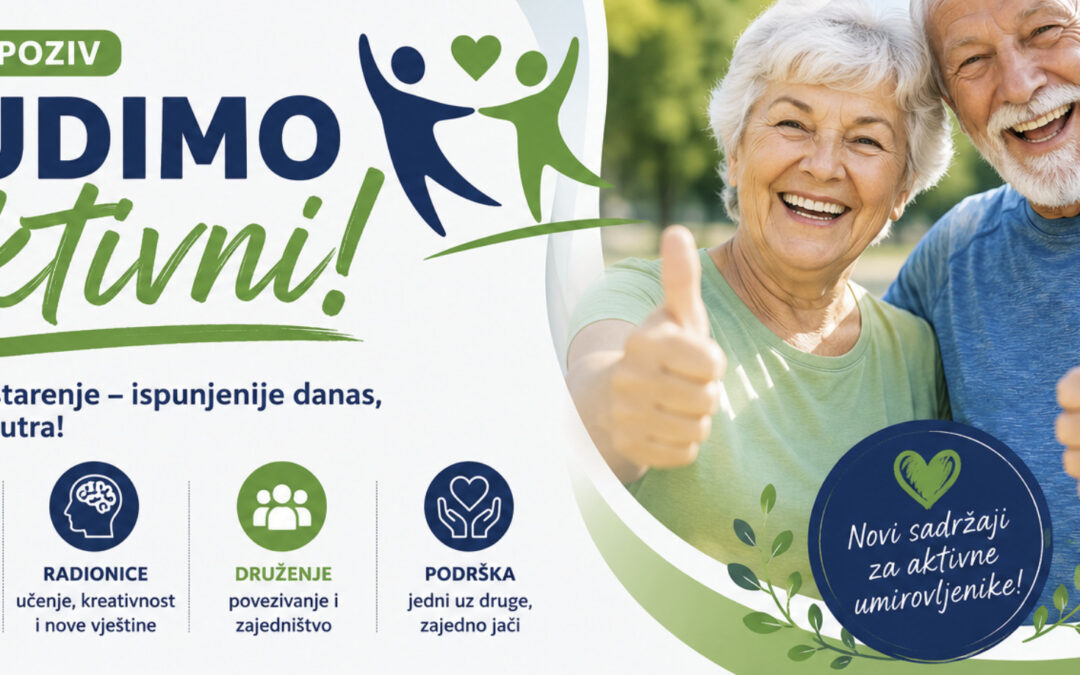 Javni poziv za iskaz interesa “Budimo aktivni”